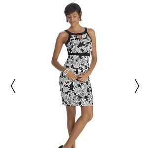 Sleeveless Instantly Slimming Dress Black